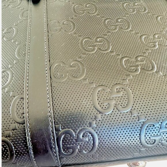 Gucci GG Embossed Medium Tote - Picture 3 of 4
